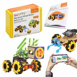 Quarky Mecanum Wheel Robot Addon Kit